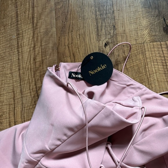 NOOKIE London Gown In Dusty Pink - Picture 4 of 5